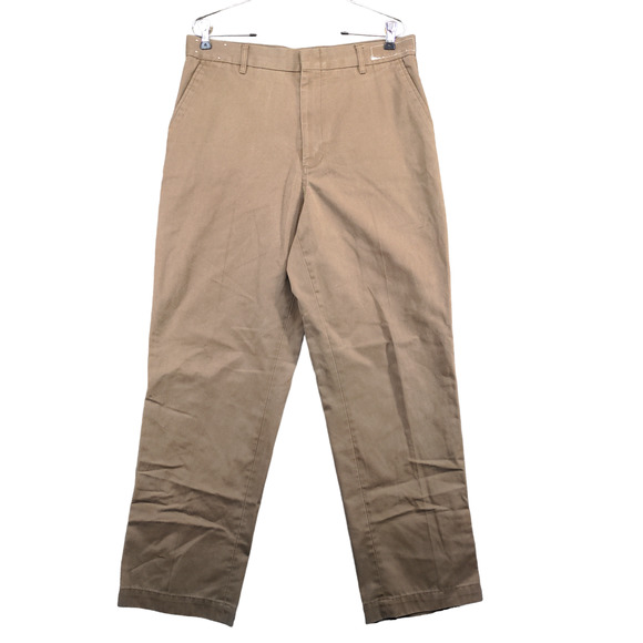 UPS Mens TwinHill Uniform Chino Pants Brown Size 4 (34) Slash Pockets - Picture 1 of 14